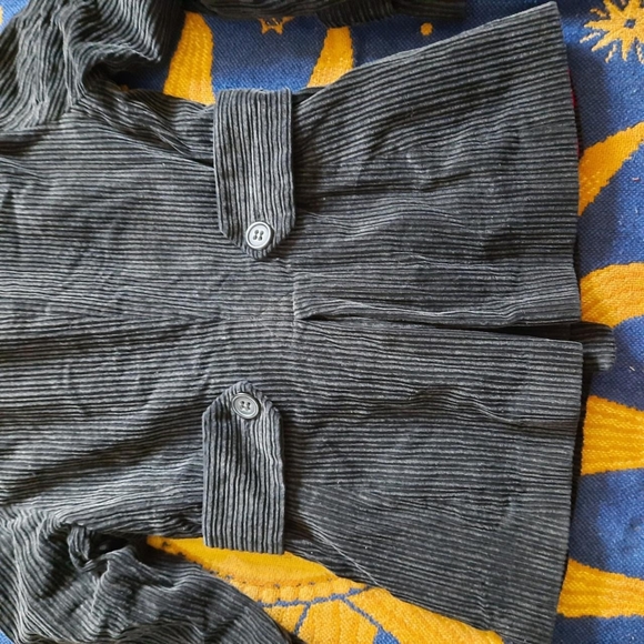 Goth Pea Coat - Picture 2 of 4